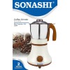 SONASHI COFFEE GRINDER STEEL JAR SONASHI COFFEE GRINDER STEEL JAR